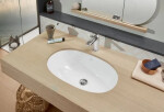 VILLEROY & BOCH - O.novo Vestavné umyvadlo 600x350 mm, s přepadem, bílá 41626001