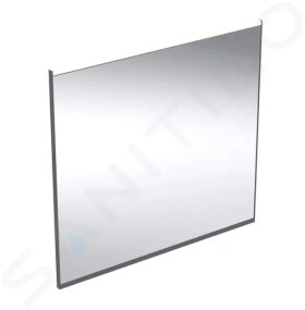GEBERIT - Option Zrcadlo s LED osvětlením a vyhříváním, 75x70 cm, matná černá 502.782.14.1