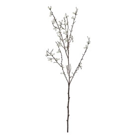 House Doctor Umělá dekorativní větvička Decor White 97 cm, bílá barva, plast