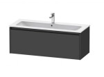 DURAVIT - Ketho.2 Umyvadlová skříňka 44x121x48 cm, 1 zásuvka, grafit mat K25065049490000