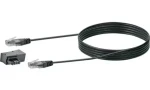 Schwaiger RJ45-TAE/F černá / Telefonní kabel / RJ45 – RJ45/TAE-F / 3 m (TAL6731533)