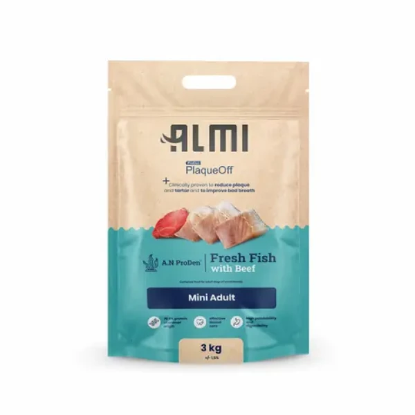 Almi Mini Adult Granule s mořskou řasou 3 kg