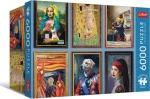 TREFL Puzzle Premium Plus Fun Art Collection