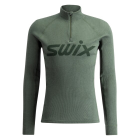 Pánské funkční triko Swix RaceX Merino Half Zip M
