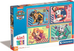 Puzzle 4in1 Tlapková patrola