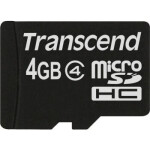 Transcend microSDHC 4 GB 4 TS4GUSDC4