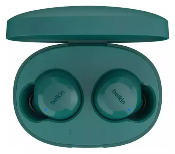 Belkin SoundForm Bolt tyrkysová / Bezdrátová sluchátka / Do uší / True Wireless (AUC009BTTE)