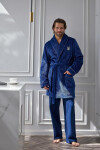 Župan L&L 2664 Elegant M–2XL grafit XL-182/120/116