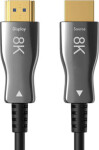 Claroc Kabel optický HDMI 2.1 (M) - HDMI 2.1 (M) 20m černá / AOC / 8K@60 Hz / 4K@120 Hz (5907772507087)