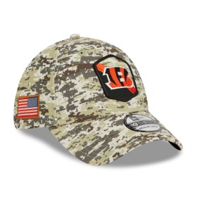New Era Pánská kšiltovka Cincinnati Bengals NFL Camo 2023 Salute to Service 39THIRTY Flex Velikost: S/M