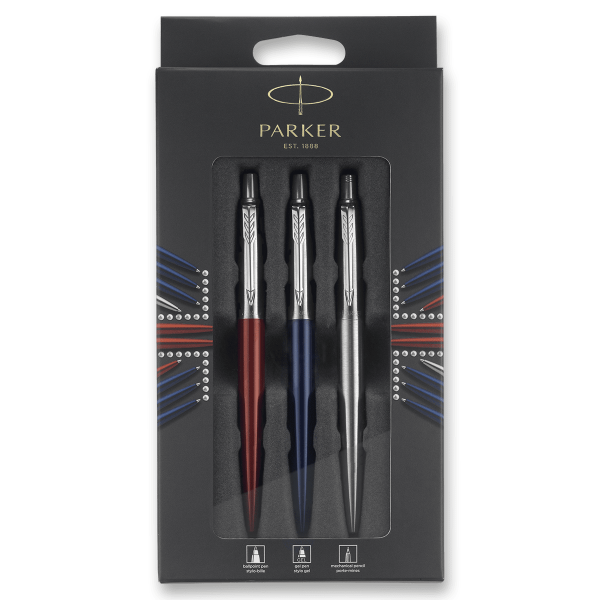 Parker Jotter London - sada 2x kuličkové pero + mechanická tužka