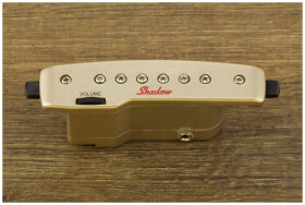 Shadow SH 145 Acoustic Active Humbucker Pickup - Gold