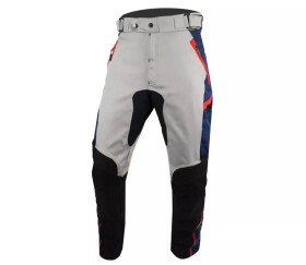 Kalhoty na motorku Xrc Winkle 2.0 Wtp men adventure grey/black/blue - XL / šedá
