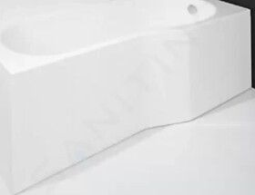 JIKA - Tigo Čelní panel k pravé vaně 1600 mm, bílá H2962940000001
