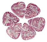 Taylor Premium Darktone Thermex Ultra Picks 351 Ruby Swirl 1.25