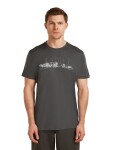 ICEBREAKER Mens Mer 150 Tech Lite SS Tee Massif, Obsidian velikost: M