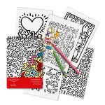 Caran d'Ache, CC0454.023, antistresové omalovánky, Keith Haring