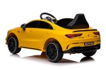 Mamido Elektrické autíčko Mercedes CLA 45s AMG 4x4 žluté