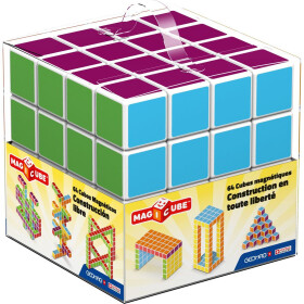 Geomag Magicube Art 64 dílků (magnetická stavebnice) - Gemini