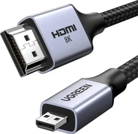 Ugreen 15516 černá / Video kabel / HDMI Typ A - HDMI Typ D (Micro) / 1 m (15516)
