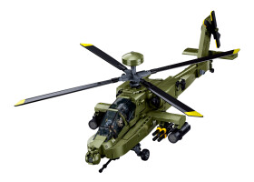 ModelBricks útočná helikoptéra AH-64D Apache v měřítku 1:35