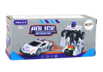 Mamido AutoRobot Policista 2v1 bílý