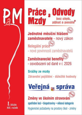 PaM 1/2026 Jednotné měsíční hlášení zaměstnavatele - nový zákon - Ladislav Jouza