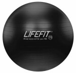 Lifefit Anti-Burst 75 cm černá / Gymnastický míč (4891223119596)