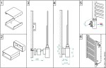 Instalprojekt - Topná tyč HOT s termostatem a časovačem - Barva topné tyče - Bílá, Typ připojení - Kroucený kabel, Výkon topné tyče - 300 W RDOHOT34WH