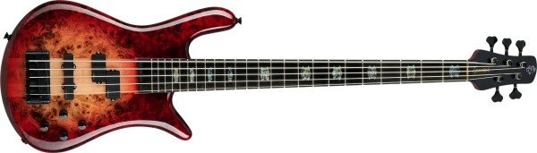Spector Euro CST 5 Natural Red Burst