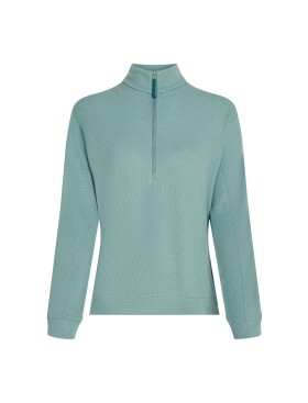ICEBREAKER Wmns 260 Waffle Knit Wander LS Half Zip, Hydro (vzorek) velikost: S