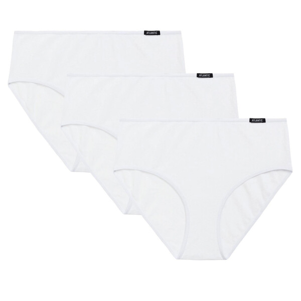 Dámské kalhotky 3 pack 579 white - Atlantic bílá L