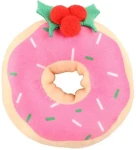 HUHUBAMBOO Hračka pro psy Donut růžová / Plyšová / Mazlicí hračka pro psy (357223)