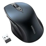 UGREEN MU101 Wireless Mouse modrá / bezdrátová ergonomická myš / 2.4G / bluetooth (15807)