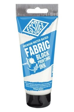 Textilní barva na linoryt 100ml - bílá