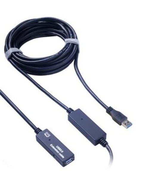 PremiumCord USB 3.0 repeater a prodlužovací kabel AM-AF 10m (ku3rep10)