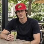 Fanatics Pánská kšiltovka Chicago Blackhawks NHL A/CAP Structured Mid Crown Adjustable Square Visor Snapback