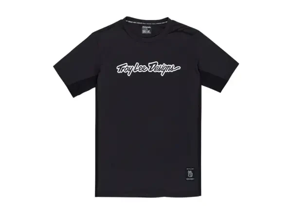 Troy Lee Designs Skyline Ride Tee pánský dres krátký rukáv Signature Black vel. XL