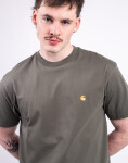 Tričko Carhartt WIP S/S Chase T-Shirt Leaf/Gold