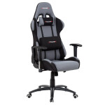 Kancelářské křeslo, houpací mechanismus, šedá látka, KA-F01 GREY