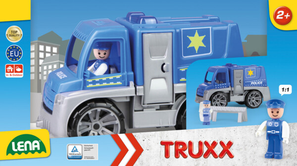 Auto Truxx policie plast 29cm s figurkou v krabici 39x22x16cm 24m+ - Little Tikes
