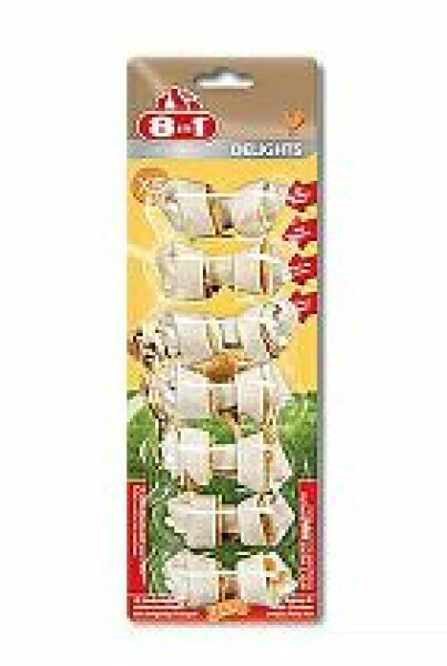 Pochoutka 8in1 Delights Chicken Bones XS/7ks