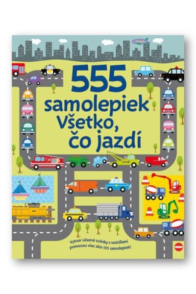 555 samolepiek Všetko, čo jazdí