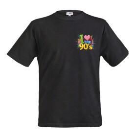 Ptakoviny.cz Tričko retro 90. léta I LOVE THE 90s Velikost: M