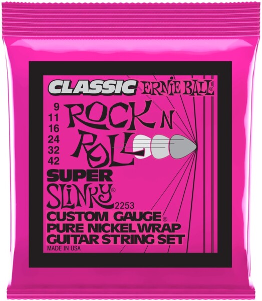 Ernie Ball 2253 Pure Nickel Super Slinky