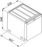 FRANKE - Cube Sorter Cube 40 134.0039.330