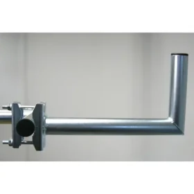 OEM držák antény na balkón 35 cm / Držák antény / odsazení 350 mm / trubka 42 mm / galvanický zinek (PK35B42)