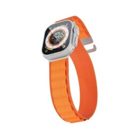 Epico Alpine Nylonový řemínek pro Apple Watch 42/44/45/49mm oranžová (63418141800001)