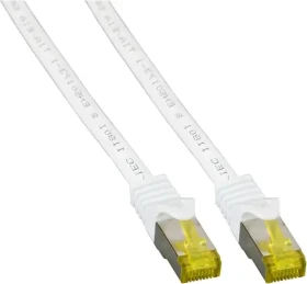 EFB bílá / Patch kabel / S/FTP / Cat6a / Cat7 Rohkabel / 30 m / RJ-45 / LSZH (MK7001.30W)