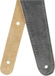 Fender Suede Strap Gray / Tan Reversible